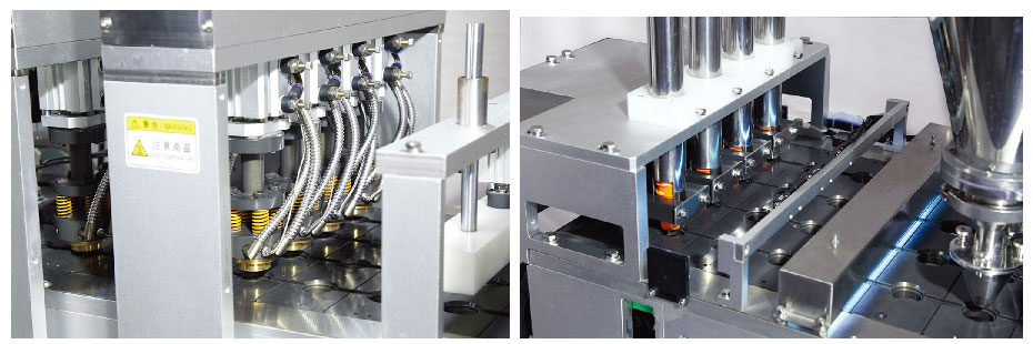 CCM120-02直線(xiàn)兩列咖啡膠囊灌裝機(jī)(高速款)機(jī)械細(xì)節(jié)圖