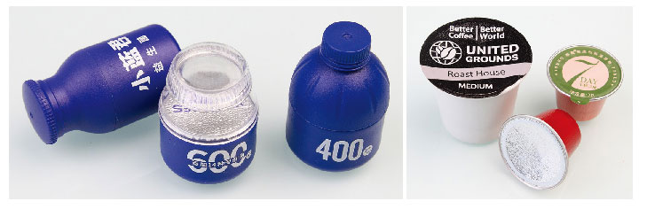 CCM140圓盤式雙頭灌裝封口扣帽一體機樣品